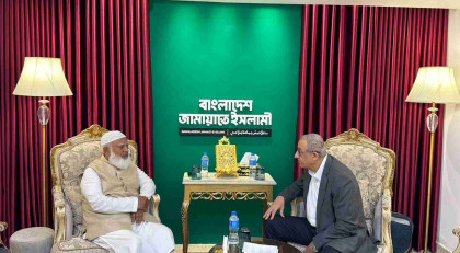 Palestinian envoy meets Jamaat Ameer