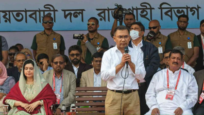 Tarique Rahman calls for peace, pledges farmer support in Rajshahi