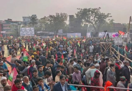 Tarique Rahman launches Khulna campaign with massive turnout