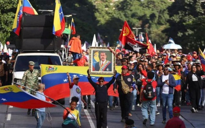 Thousands of Venezuelans march to demanding Maduro’s release