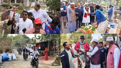 Campaign excitement spreads across Rajshahi district