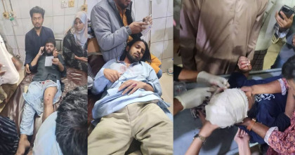 40 injured as police clash with Inqilab Moncho activists near Jamuna