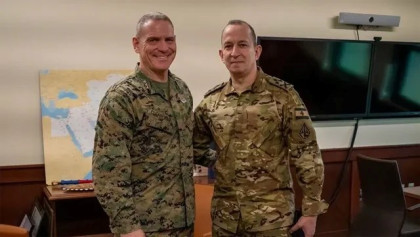 Top US officer meets Lebanese counterpart in Washington talks