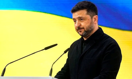 Zelensky slams Putin as a ‘slave to war’
