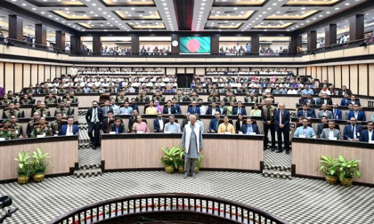 CA delivers farewell address ahead of BNP swearing-in