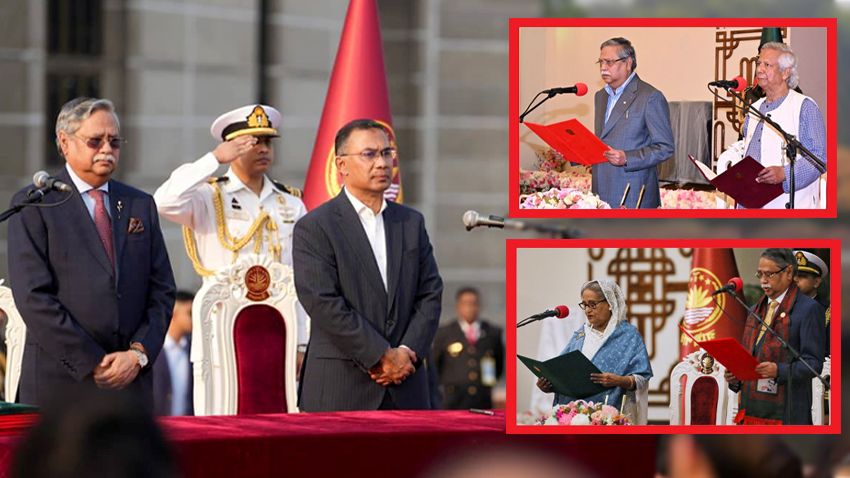 Three different govts formed under President Shahabuddin in 3 years