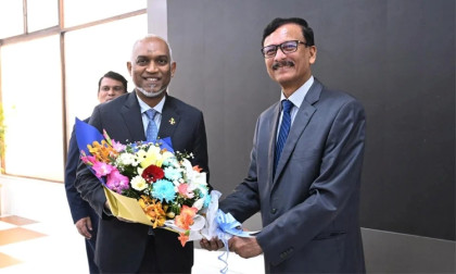 Maldives president present at ministers’ swearing-in