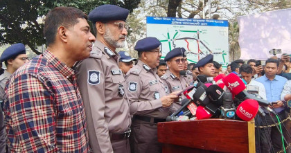 DMP strengthens security across Dhaka for Ekushey February