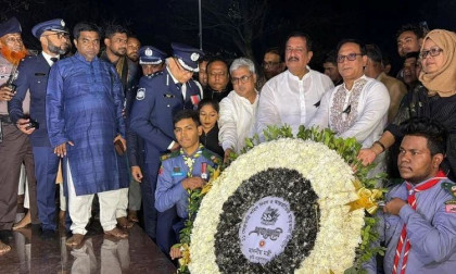 Amar Ekushey commemorated in Rajshahi with solemn ceremonies