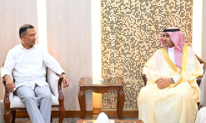 Saudi envoy calls on PM Tarique at Cabinet Division
