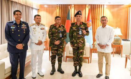 Lt Gen Mir Mushfiqur Rahman assumes charge as Armed Forces Division PSO