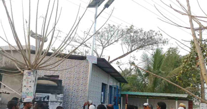 Solar lights being installed to boost safety in tiger-Prone Mongla areas