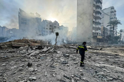 Israel carries out major strikes in southern Beirut