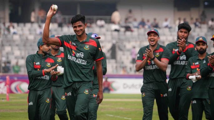 Nahid’s maiden five-for powers Bangladesh to eight-wicket ODI win over Pakistan