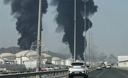 Attacks hit UAE after Iran blames it for strikes
