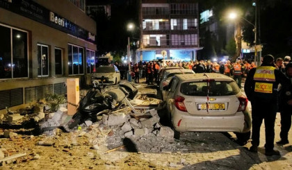 Two killed in Iran missile strike on central Israel
