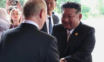 Kim vows North Korea's 'unshakable' support for Russia