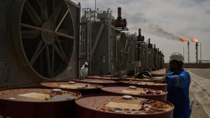 Oil prices jump above $116 amid Iran war tensions
