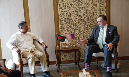 US ambassador pays courtesy call on PM Tarique