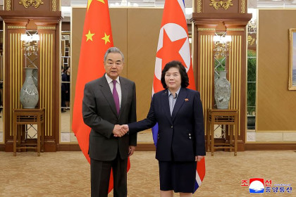Beijing denounces US pressure on North Korea during landmark Pyongyang mission