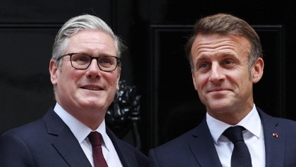 Macron and Starmer discuss Hormuz security mission