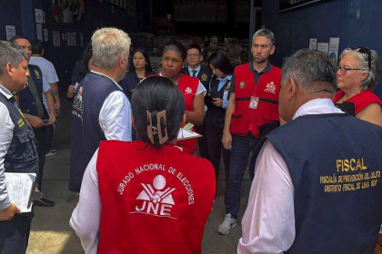 Prosecutors in Peru search election records warehouse amid inquiry