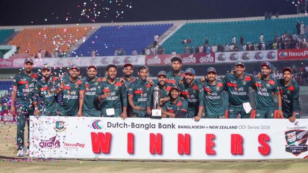 Shanto, Mustafizur guide Bangladesh to ODI series win against New Zealand
