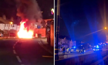 Car bomb explosion leads to security operation in Belfast