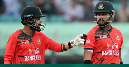 Bangladesh's record chase beats New Zealand by six wickets in first T20I