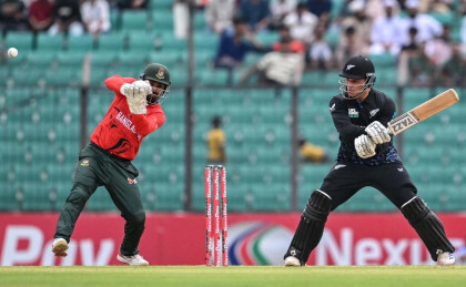 Weather disrupts BAN vs NZ 3rd T20, match reduced to 17 overs