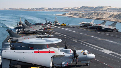 France deploys aircraft carrier ahead of possible Hormuz operation