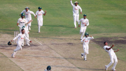 Bangladesh secure historic home Test win over Pakistan