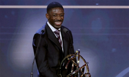 Dembele wins France’s player of the year award again