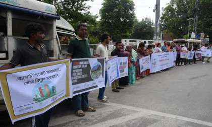 Rajshahi activists call for 5,000MW rooftop solar on govt buildings