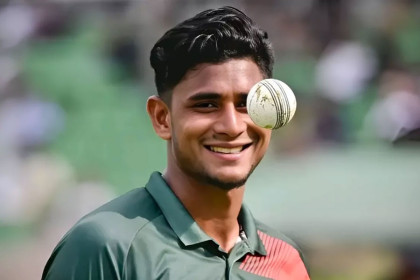 Nahid Rana named ICC Player of the Month for April