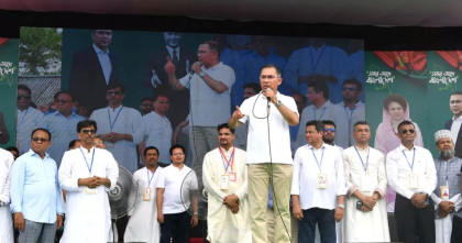 PM stops at Cumilla rally en route to Chandpur