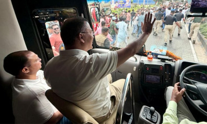 PM reaches Shahrasti Upazila, Chandpur 