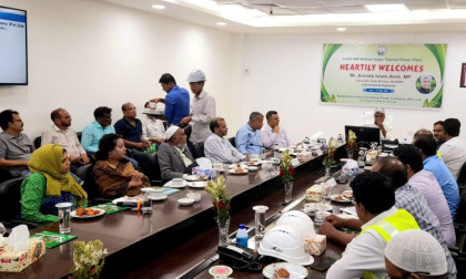 State Minister Amit visits Rampal power plant, reviews operations