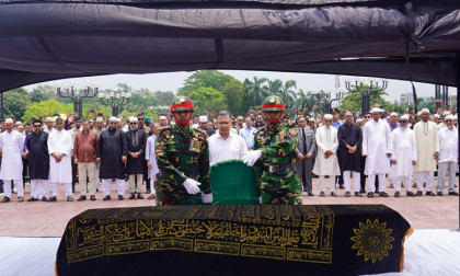PM pays tribute at Namaj-e-Janaza of Mizanur Rahman Sinha