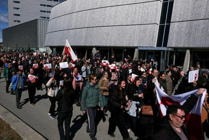 Protesters gather in Nuuk over new US consulate office opening 
