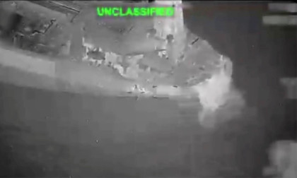 US fires on ship attempting to breach Iran port blockade