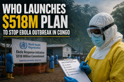 WHO rolls out $518m plan to stop Ebola in Congo