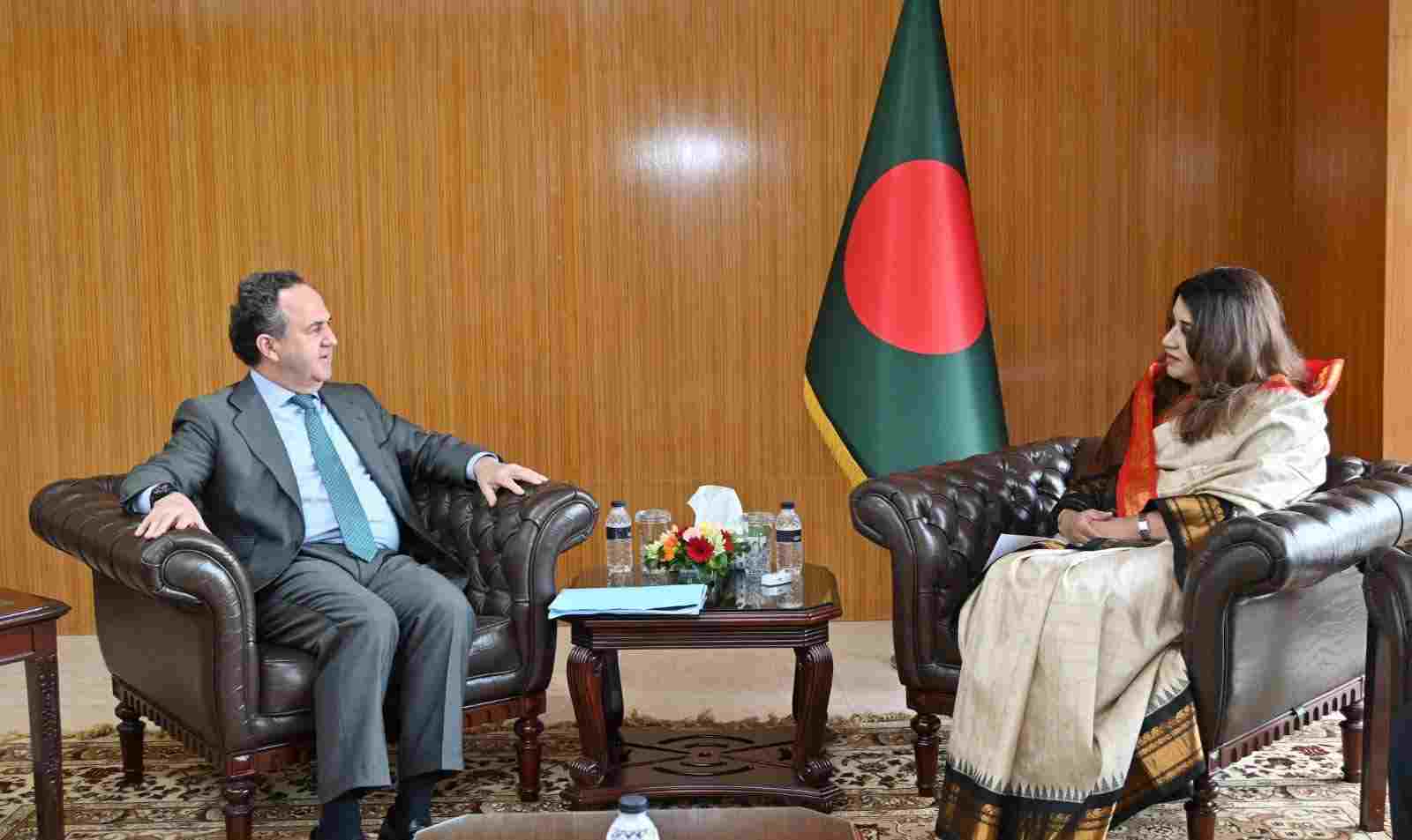 Bangladesh urges Spain to back LDC graduation at UNGA