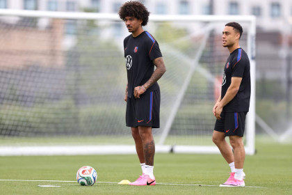 Richards rejoins in training as US prepare for World Cup