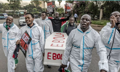 Police arrest Kenyans protesting US Ebola research centre