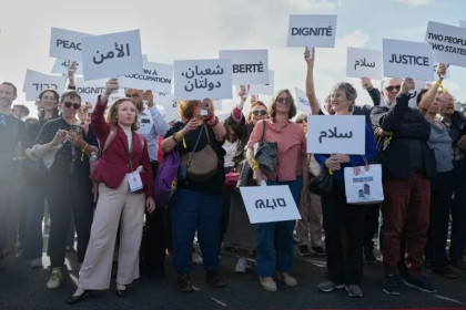 Both Israeli, Palestinian activists urge G7 action on two-state resolution
