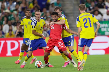 Sweden demolish Tunisia 5-1 on Sunday