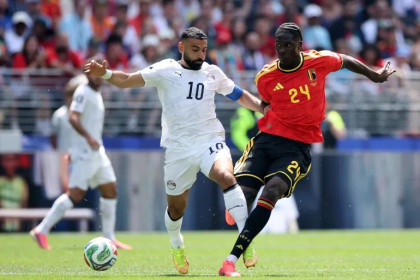 Belgium held to 1-1 draw by Egypt in World Cup opener