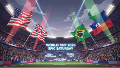 USA vs Australia and Brazil vs Haiti set the stage for an epic Saturday
