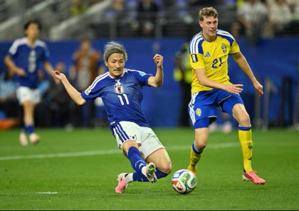Japan draws with Sweden to set up Brazil World Cup tie